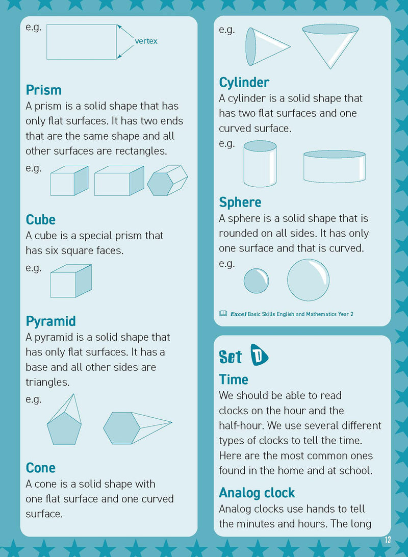 Sample inside page from Excel Basic Skills Mental Maths Strategies Year 2, previewing the workbook's layout and question style