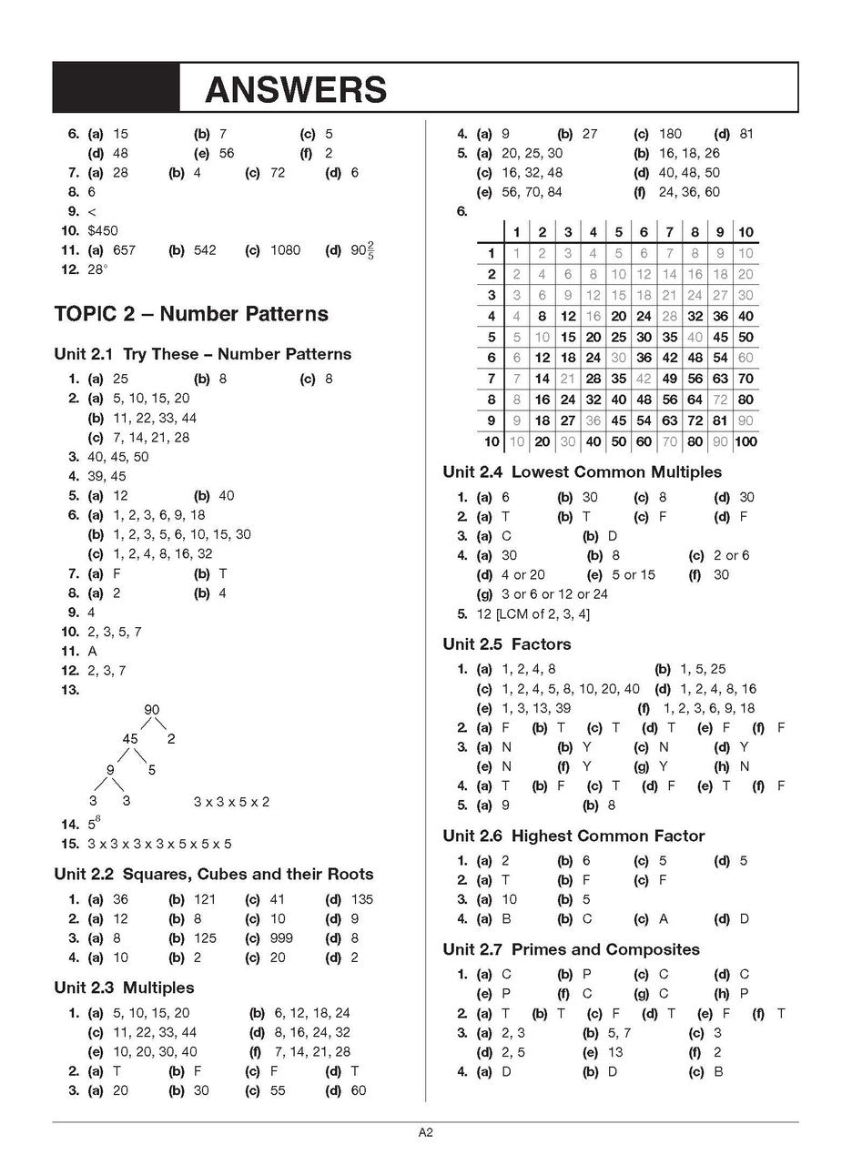 Final gallery image for the Excel Basic Skills Whole Numbers Year 7 workbook from Pascal Press, likely the back cover or a further page