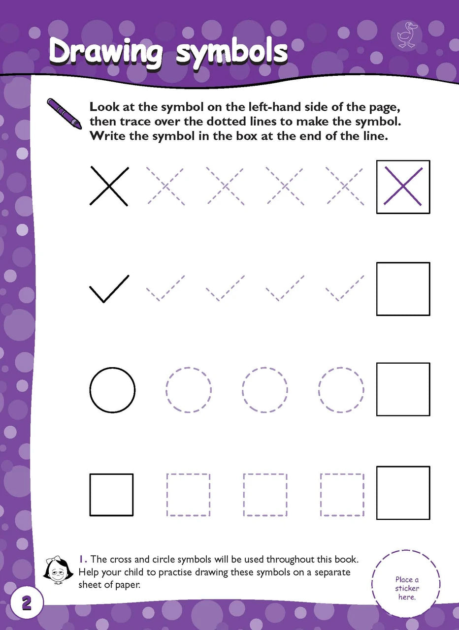 Preview page 3 from the Excel Early Skills English Book 2 Learning About Sequencing activity book as shown in the publisher gallery