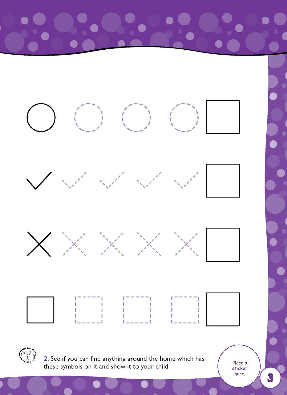 Preview page 4 from the Excel Early Skills English Book 2 Learning About Sequencing activity book as shown in the publisher gallery