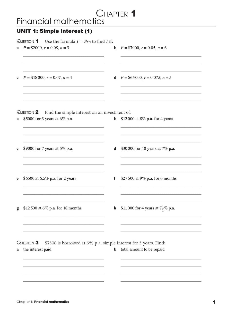 Fourth sample inside page from Excel Essential Skills Mathematics Revision and Exam Workbook Year 10, showing printed maths content from the workbook
