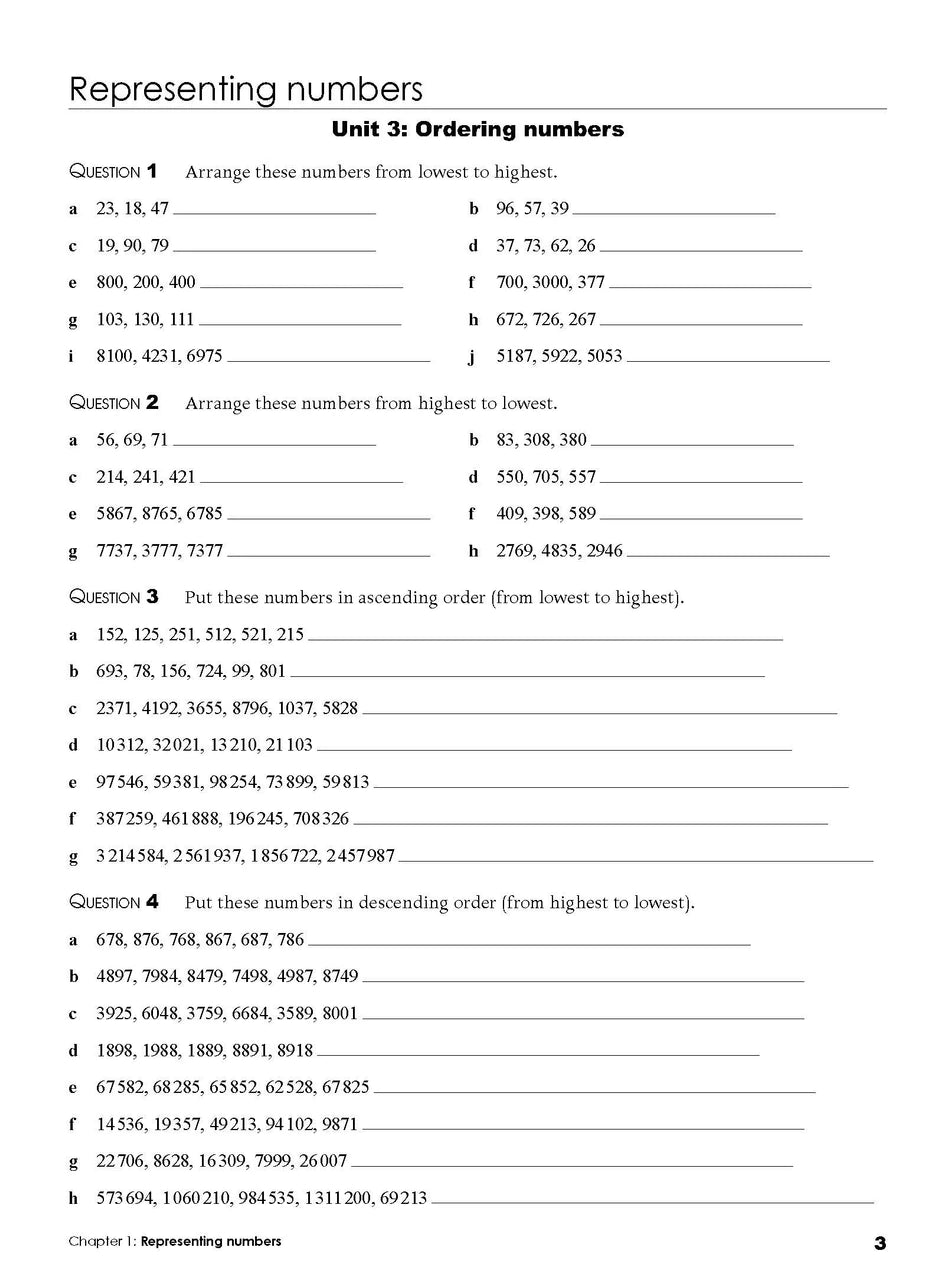 Sample interior page from the Excel Essential Skills Year 5 Mathematics Revision and Test Workbook workbook, the sixth image in the publisher gallery