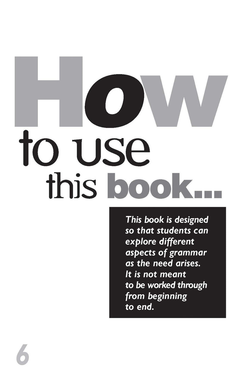 Sample inside page from Pascal's Basic Primary Grammar Years 3-6, taken from the publisher product gallery