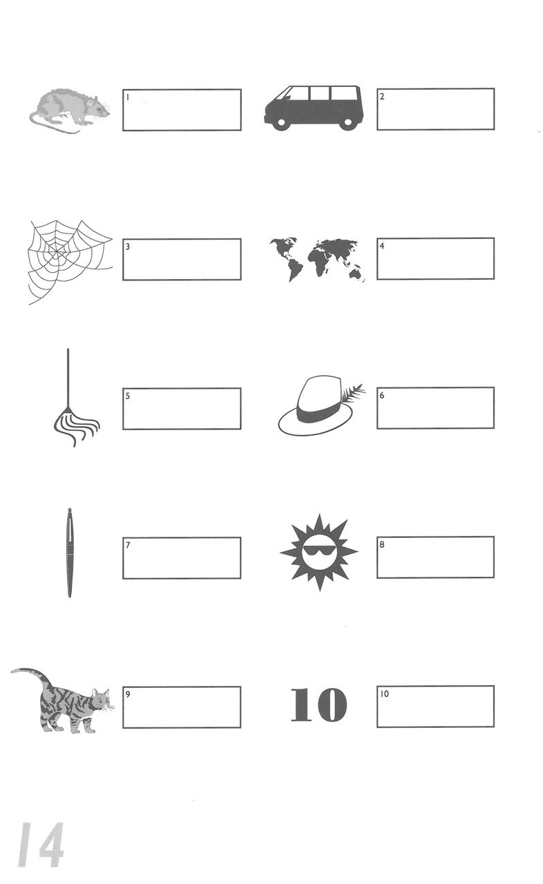 Sample inside page from Pascal's Basic Primary Spelling Years 1-4, taken from the publisher product gallery