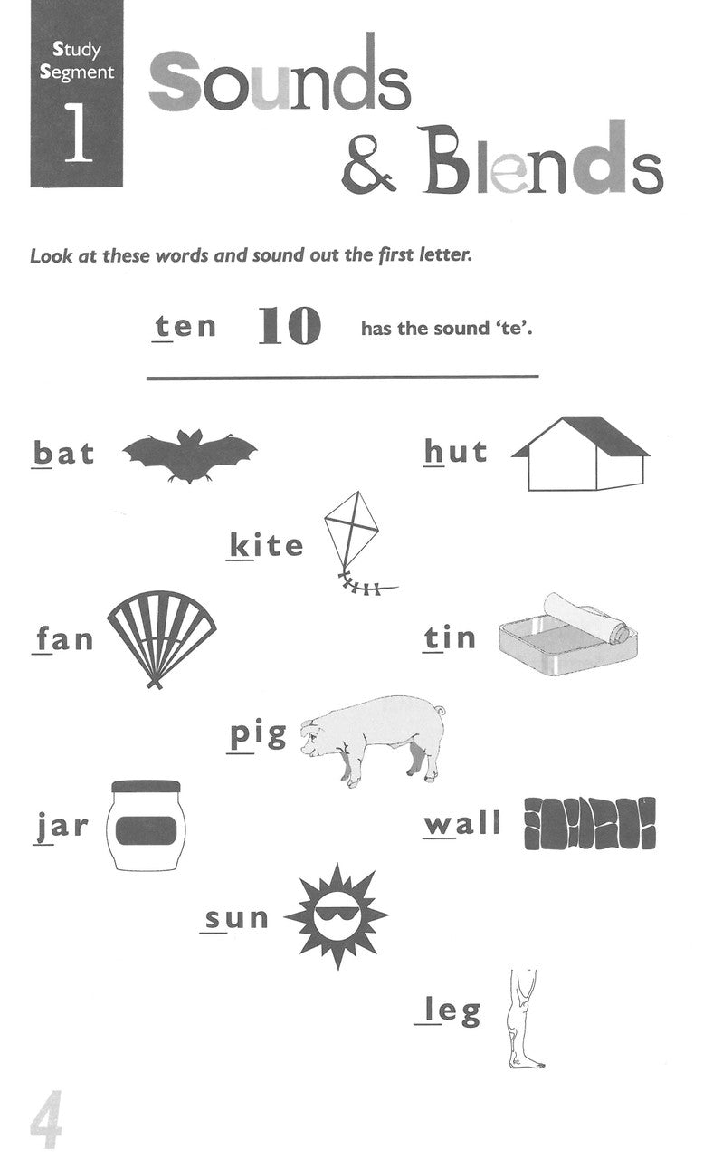 Sample inside page from Pascal's Basic Primary Spelling Years 1-4, taken from the publisher product gallery