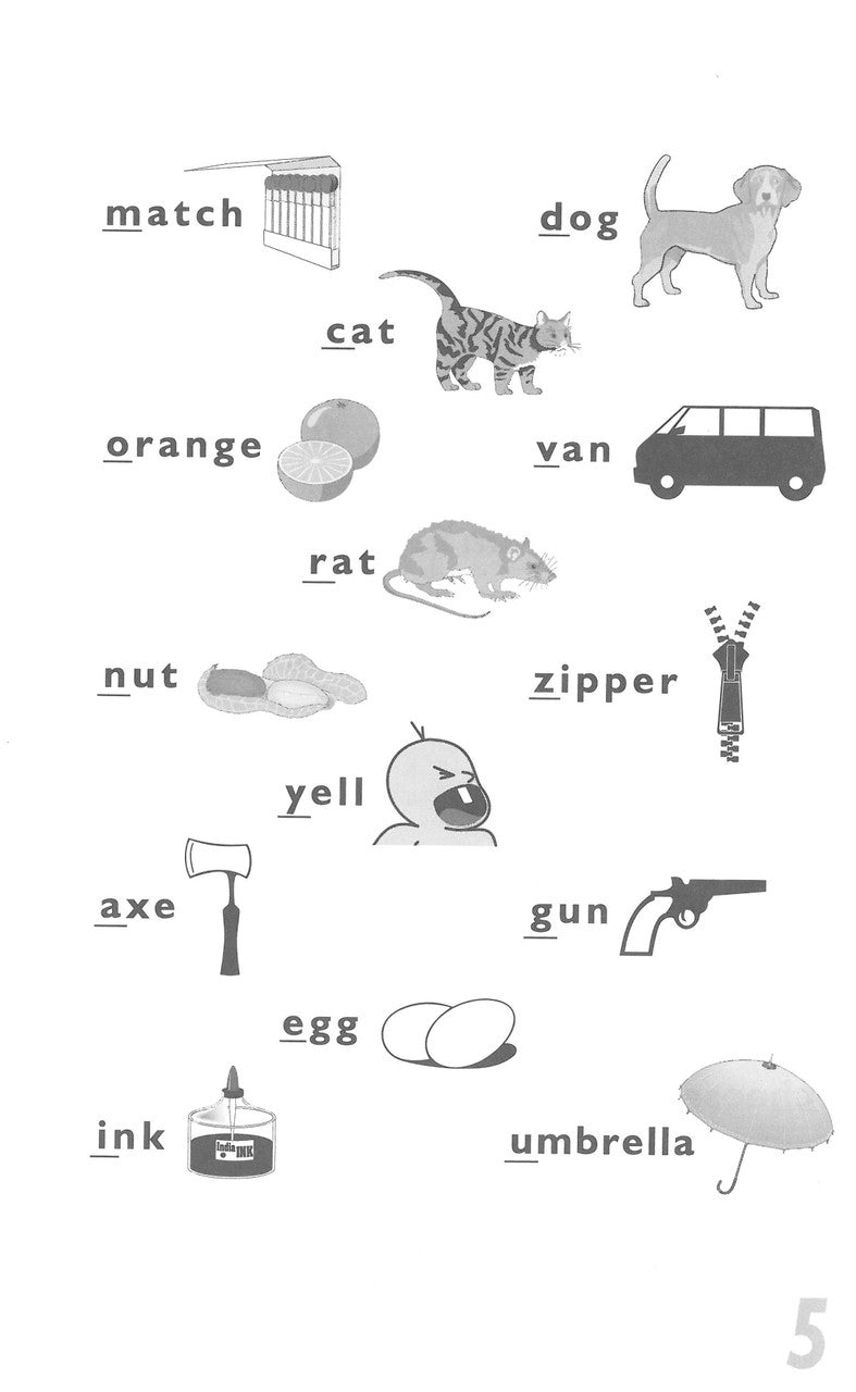 Sample inside page from Pascal's Basic Primary Spelling Years 1-4, taken from the publisher product gallery