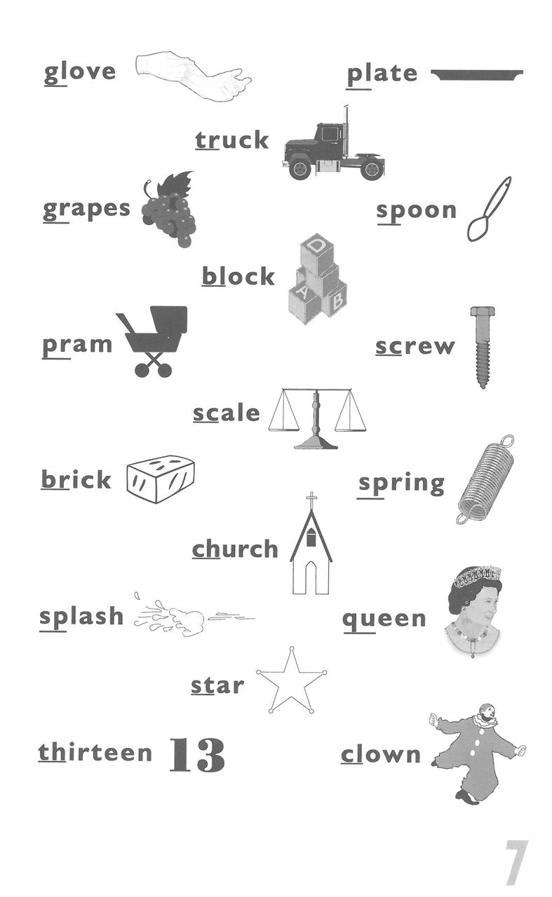 Sample inside page from Pascal's Basic Primary Spelling Years 1-4, taken from the publisher product gallery
