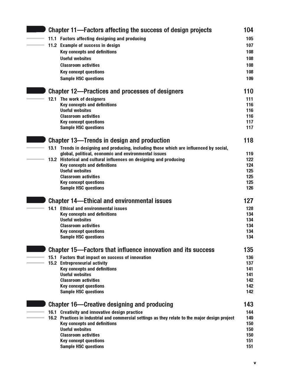 Inside page preview from the Excel HSC and Preliminary Design and Technology Study Guide, the third sample page in the publisher's gallery
