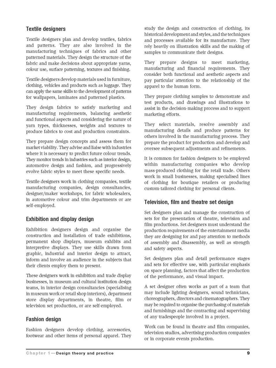 Inside page preview from the Excel HSC and Preliminary Design and Technology Study Guide, the eighth sample page in the publisher's gallery