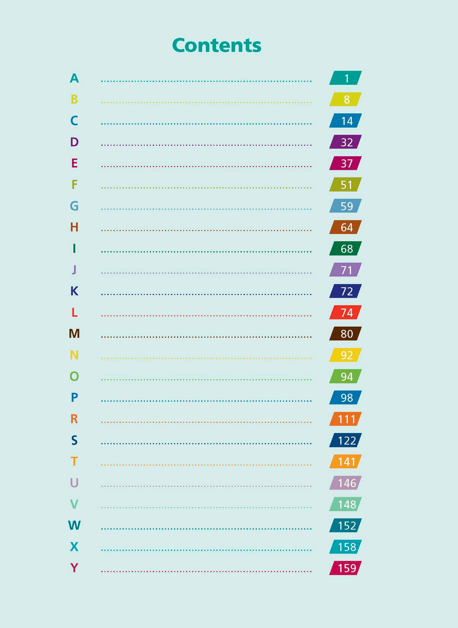Sample inside page from the Excel Illustrated Science Dictionary Years 5-8, taken from the publisher product gallery