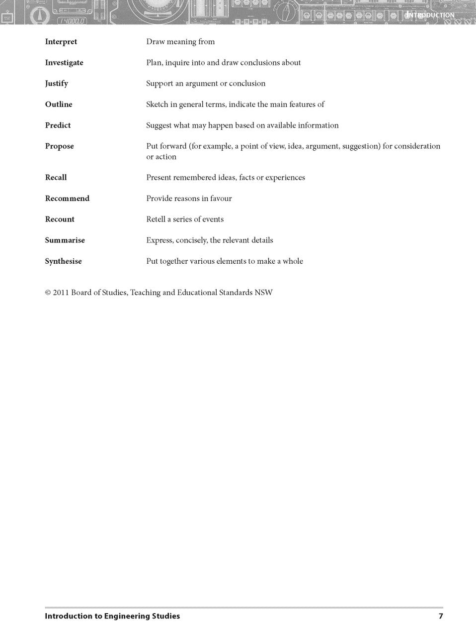 Sample interior page from Excel Preliminary Engineering Studies Year 11 as shown in the Pascal Press product gallery