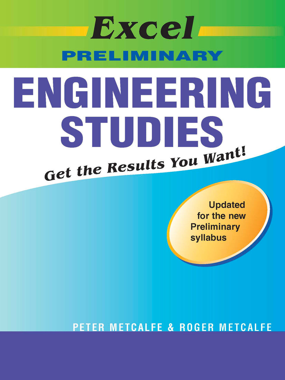 Front cover of Excel Preliminary Engineering Studies Year 11, a Pascal Press paperback for senior secondary students