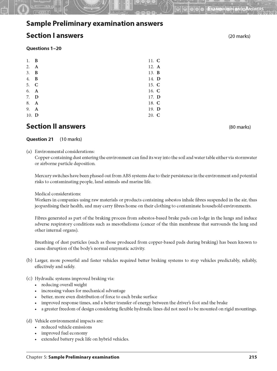 Sample interior page from Excel Preliminary Engineering Studies Year 11 as shown in the Pascal Press product gallery