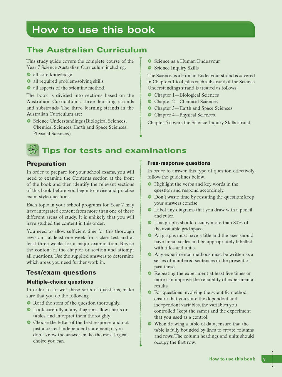 Sample interior page from Excel Study Guide Science Year 7 as shown in the Pascal Press product gallery, giving a preview of the layout and content