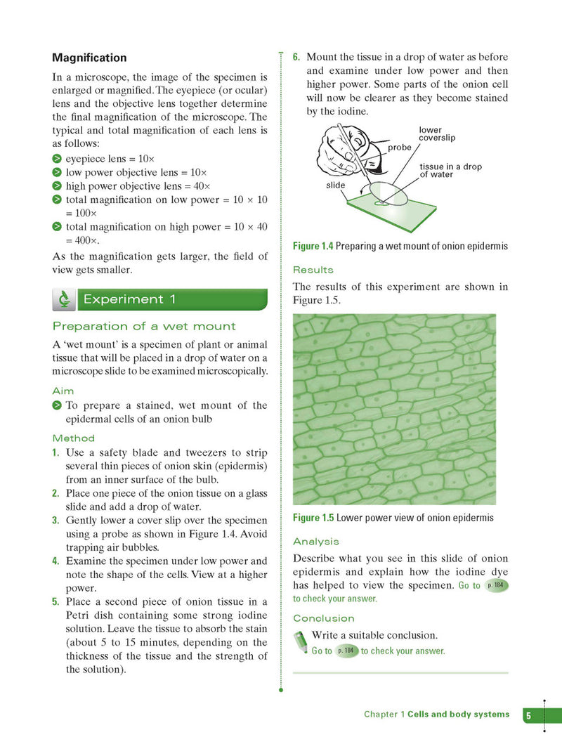 Sample interior page from Excel Study Guide Science Year 8 as shown in the Pascal Press product gallery, giving a preview of the layout and content