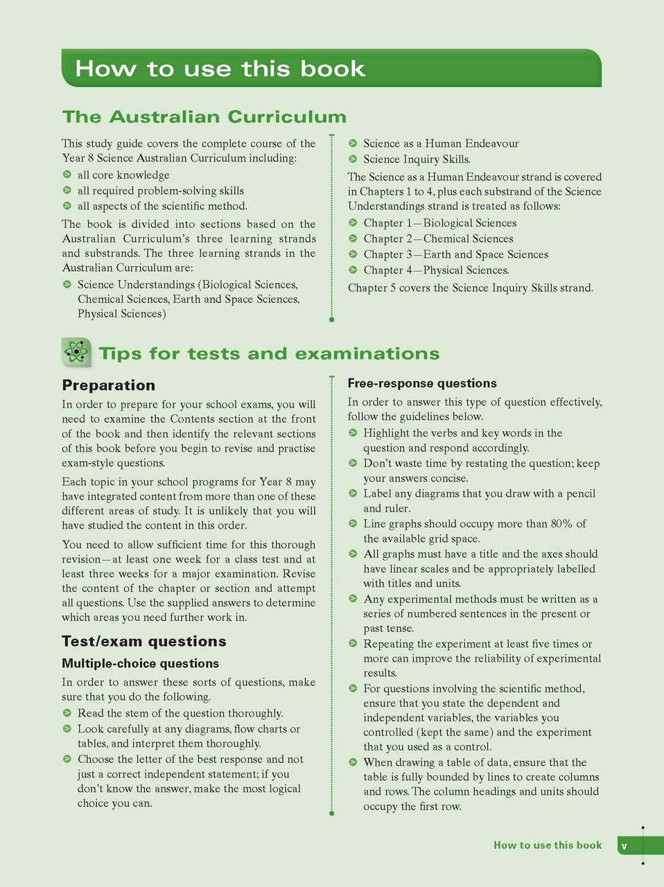 Sample interior page from Excel Study Guide Science Year 8 as shown in the Pascal Press product gallery, giving a preview of the layout and content