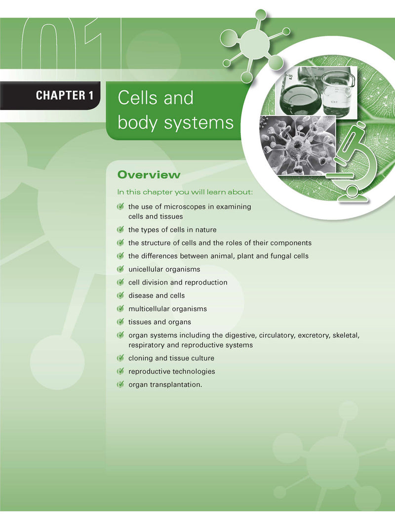 Sample interior page from Excel Study Guide Science Year 8 as shown in the Pascal Press product gallery, giving a preview of the layout and content