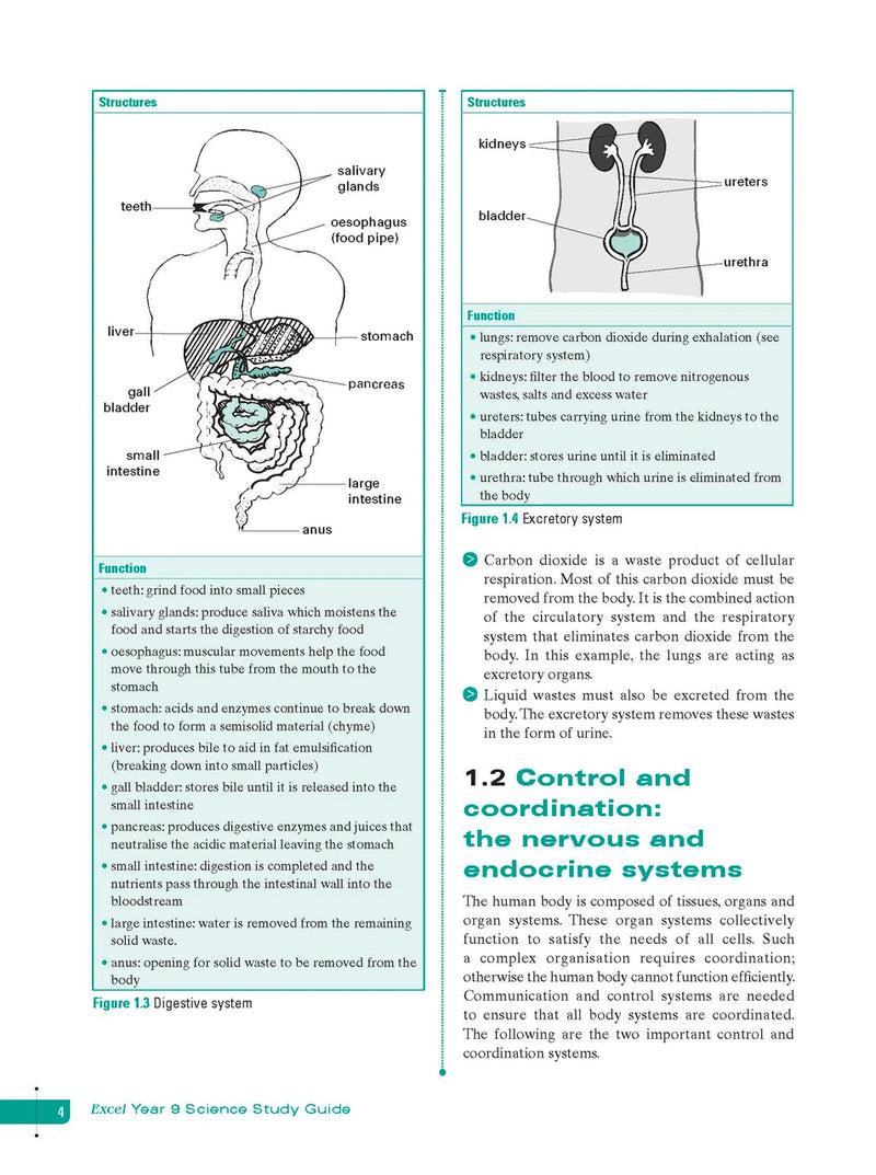 Sample interior page from Excel Study Guide Science Year 9 as shown in the Pascal Press product gallery, giving a preview of the layout and content