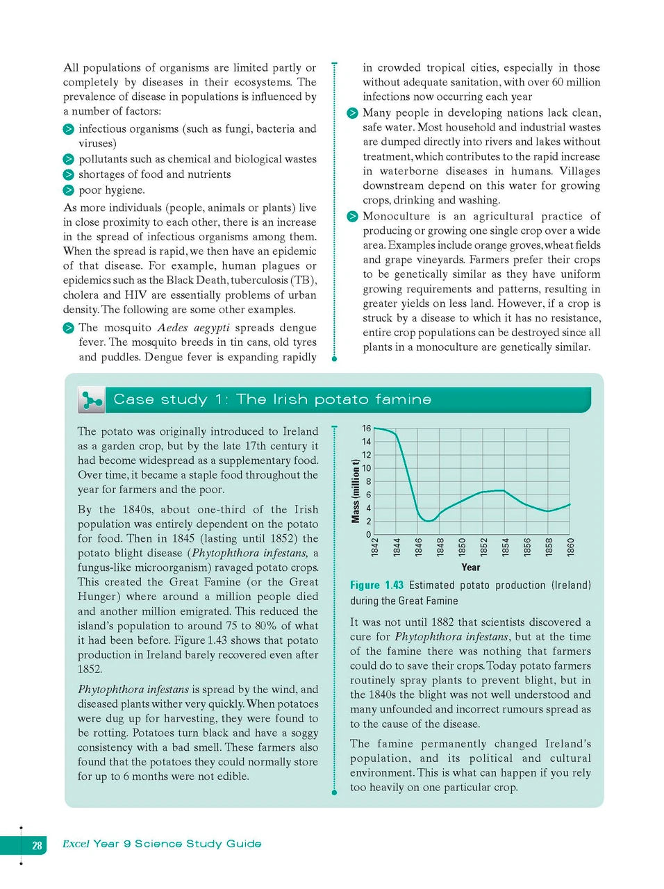 Sample interior page from Excel Study Guide Science Year 9 as shown in the Pascal Press product gallery, giving a preview of the layout and content