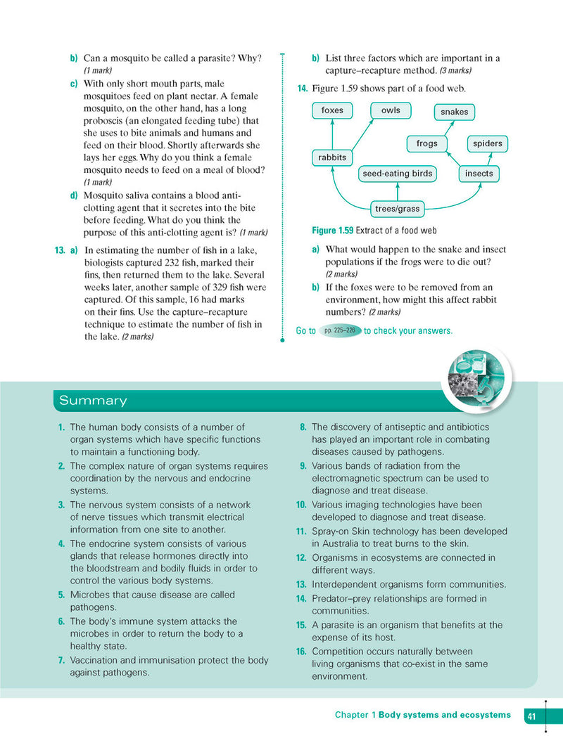 Sample interior page from Excel Study Guide Science Year 9 as shown in the Pascal Press product gallery, giving a preview of the layout and content
