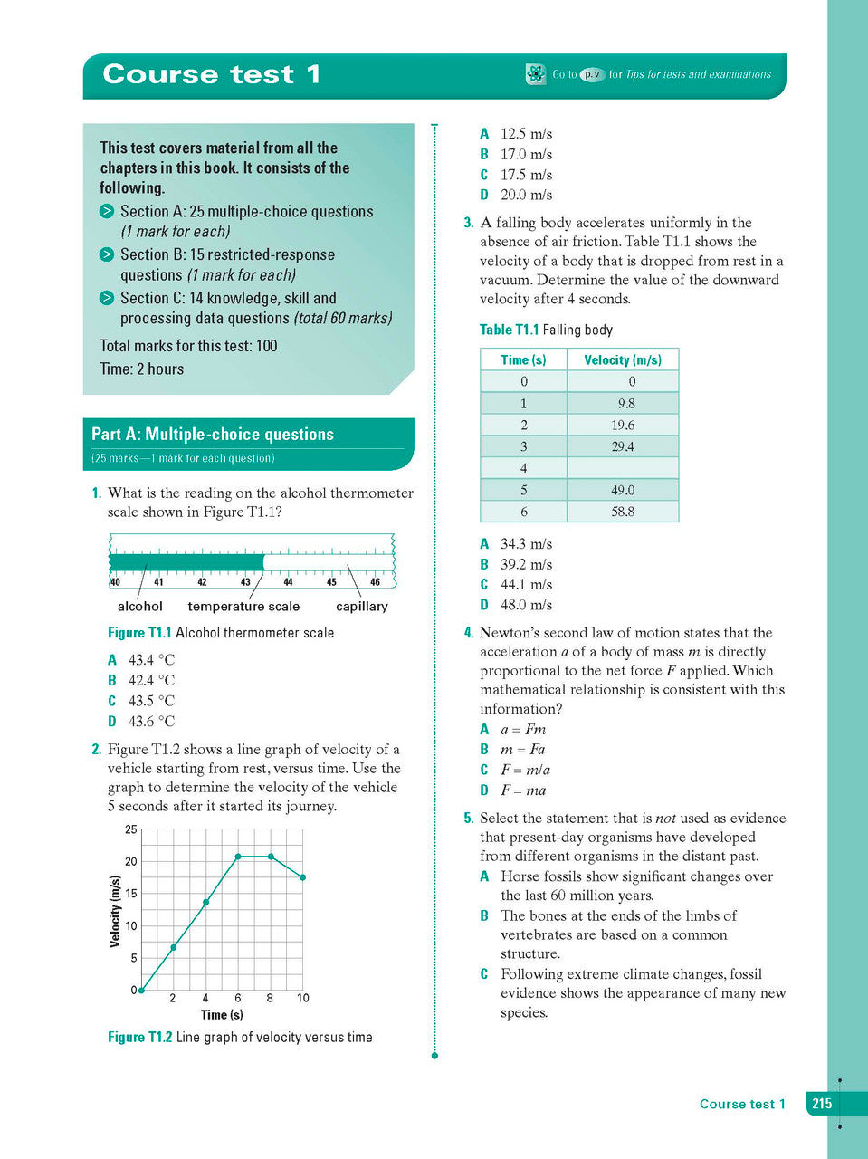 Sample interior page from Excel Study Guide Science Year 10 as shown in the Pascal Press product gallery, giving a preview of the layout and content