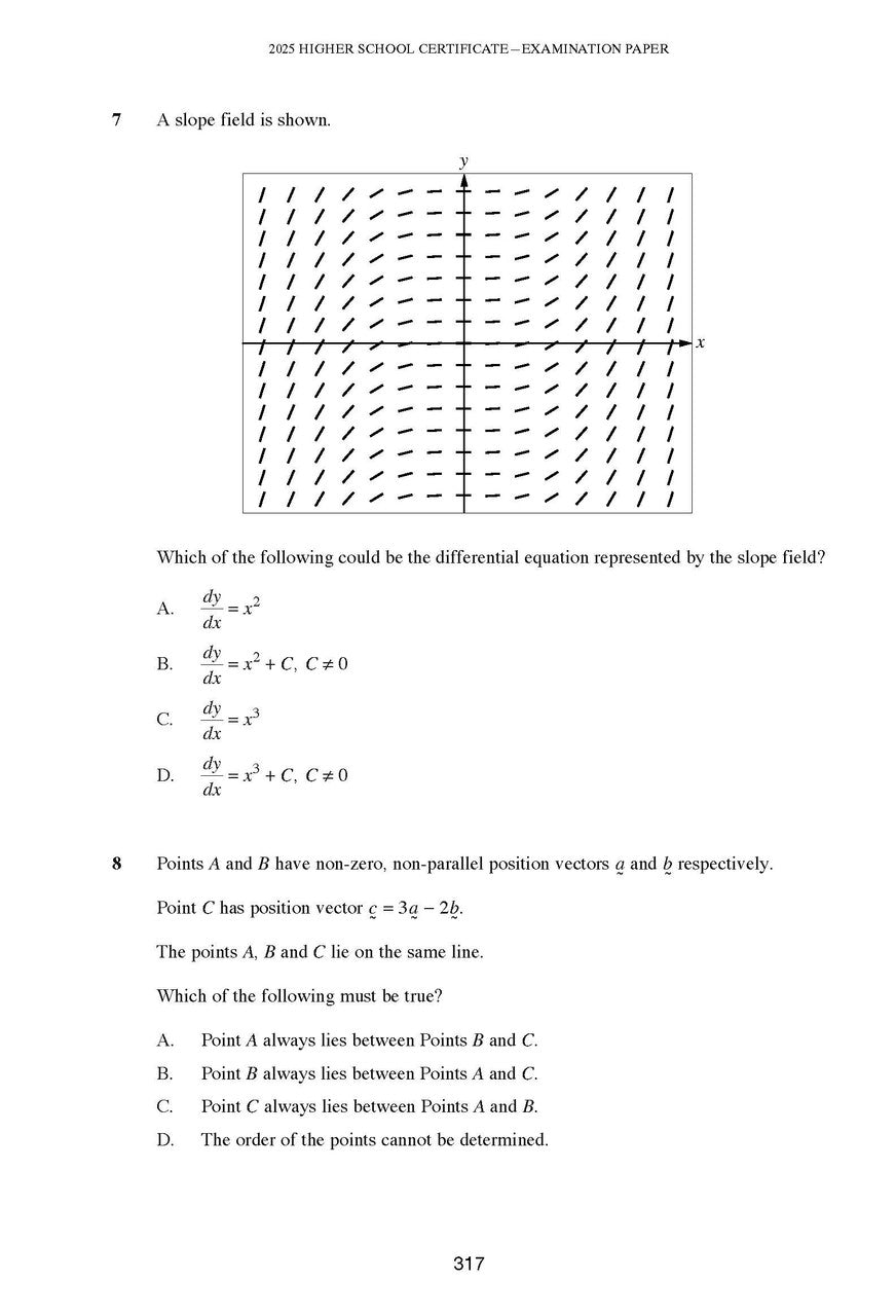 Sample interior page from Excel Success One HSC Mathematics Extension 1 2026 Edition as shown in the Pascal Press product gallery