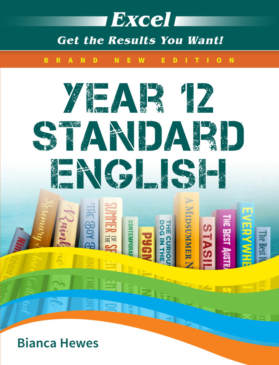 Front cover of Excel Year 12 Standard English Study Guide from the Pascal Press Excel range, shown as the main product image