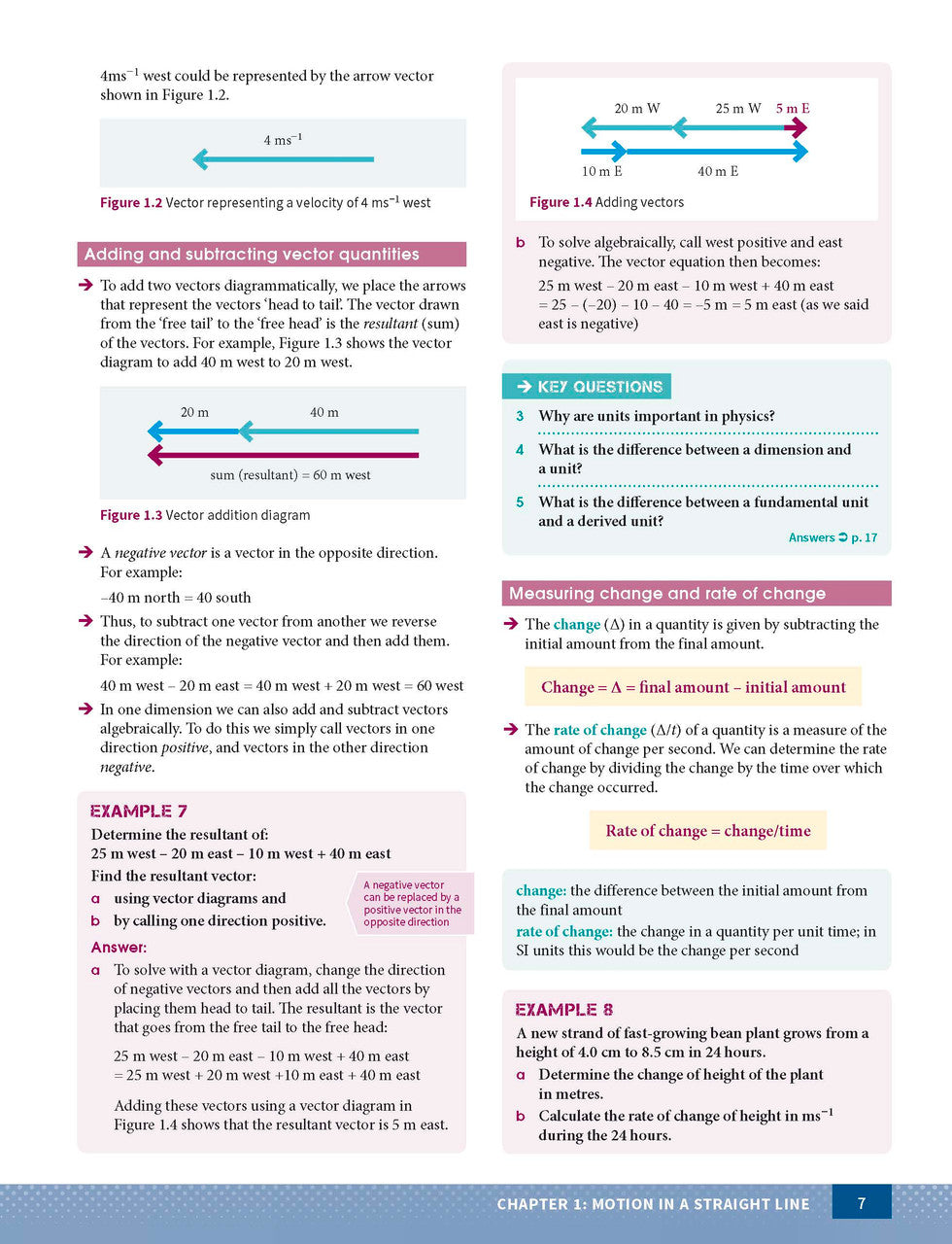 Sample page from the Excel Year 11 Physics Study Guide, as shown in the Pascal Press product gallery