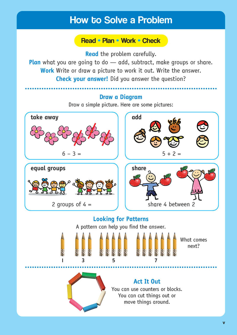 Sample inside page from the NSW Targeting Maths Kindergarten 2023 Curriculum Edition workbook, taken from the publisher product gallery