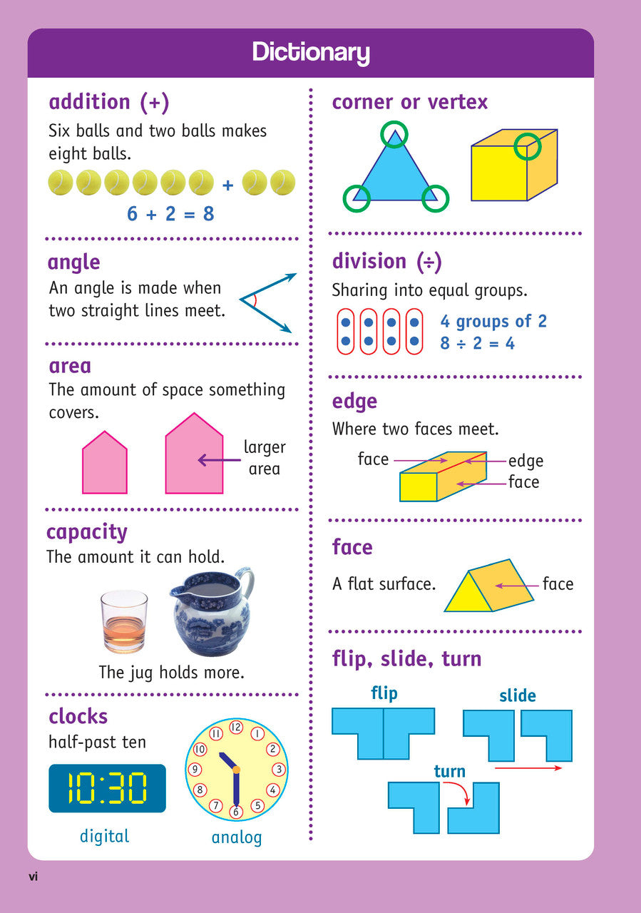 Sample inside page from the NSW Targeting Maths Year 2 2023 Curriculum Edition workbook, taken from the publisher product gallery