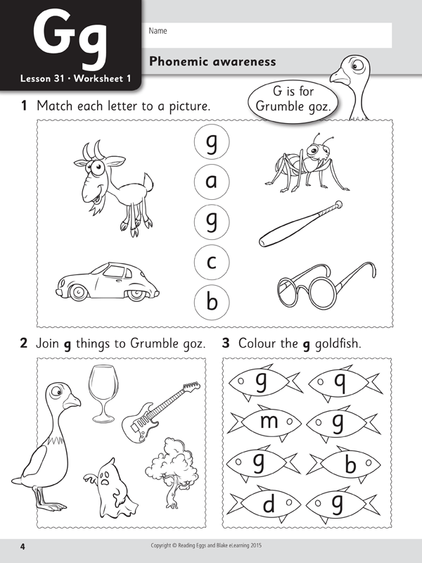 Sample introductory page from Reading Eggs Teaching Guide Book 2 explaining how the lessons and resources fit together