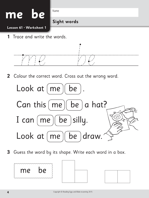 Sample introductory page from Reading Eggs Teaching Guide Book 3 explaining how the lessons and resources fit together