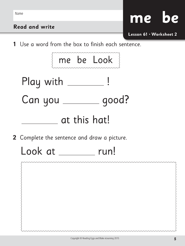 Sample introductory page from Reading Eggs Teaching Guide Book 3 explaining how the lessons and resources fit together