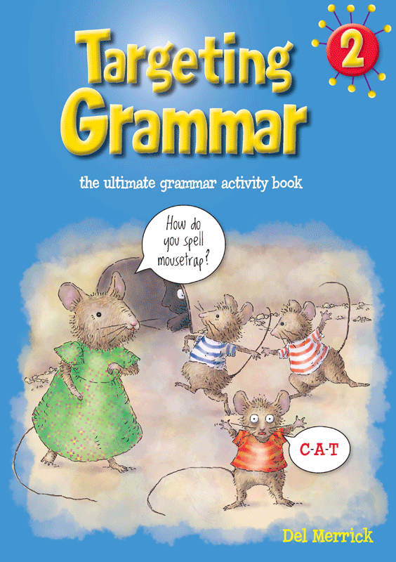 Front cover of Targeting Grammar Activity Book 2 from Pascal Press, the main product image on the publisher page