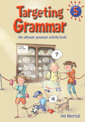 Front cover of Targeting Grammar Activity Book 5 from Pascal Press, the main product image on the publisher page