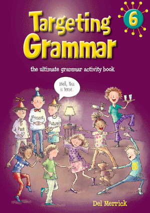Front cover of Targeting Grammar Activity Book 6 from Pascal Press, the main product image on the publisher page