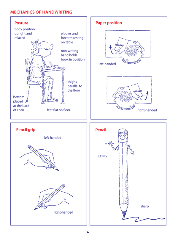 Sample interior page from the Targeting Handwriting Preschool Workbook, showing pre-writing movement and pattern practice