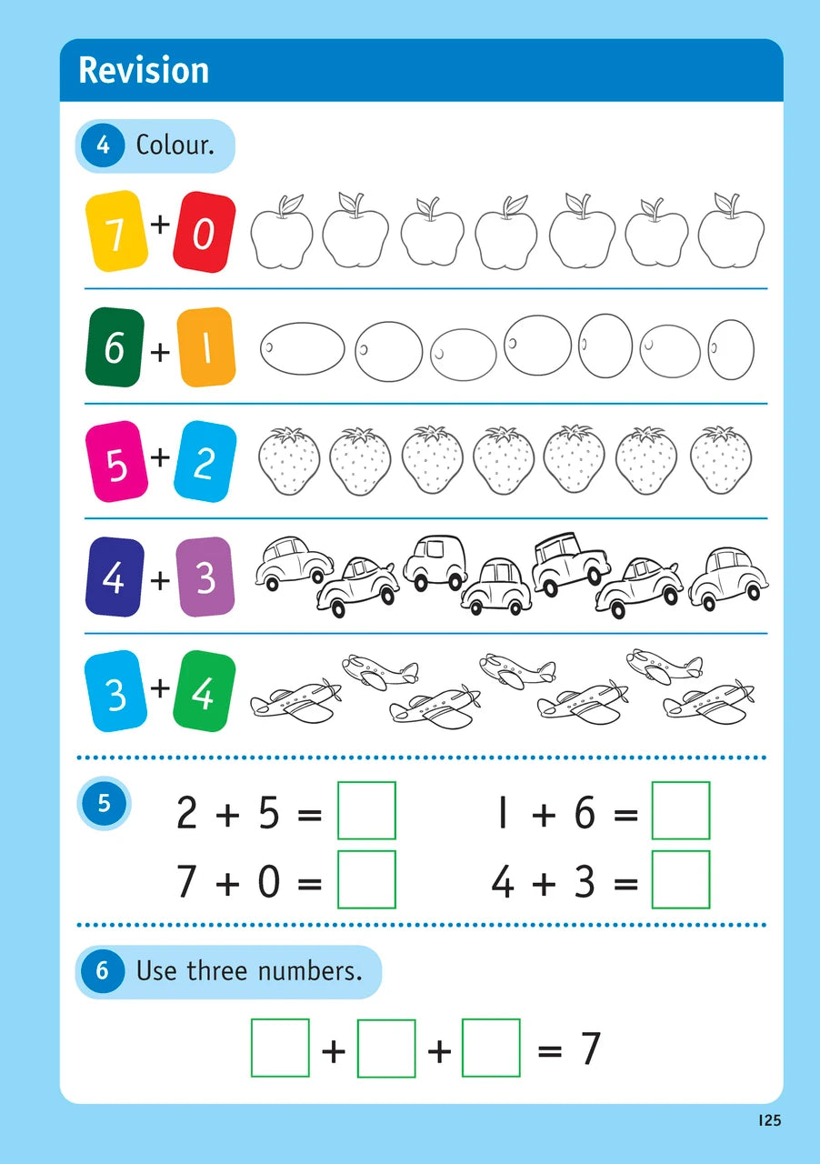 Sample inside page from the Targeting Maths Foundation Student Book, taken from the publisher product gallery