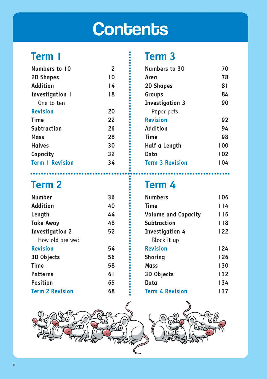 Sample inside page from the Targeting Maths Foundation Student Book, taken from the publisher product gallery
