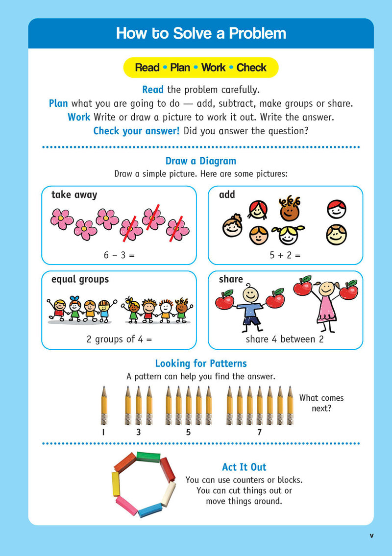 Sample inside page from the Targeting Maths Foundation Student Book, taken from the publisher product gallery