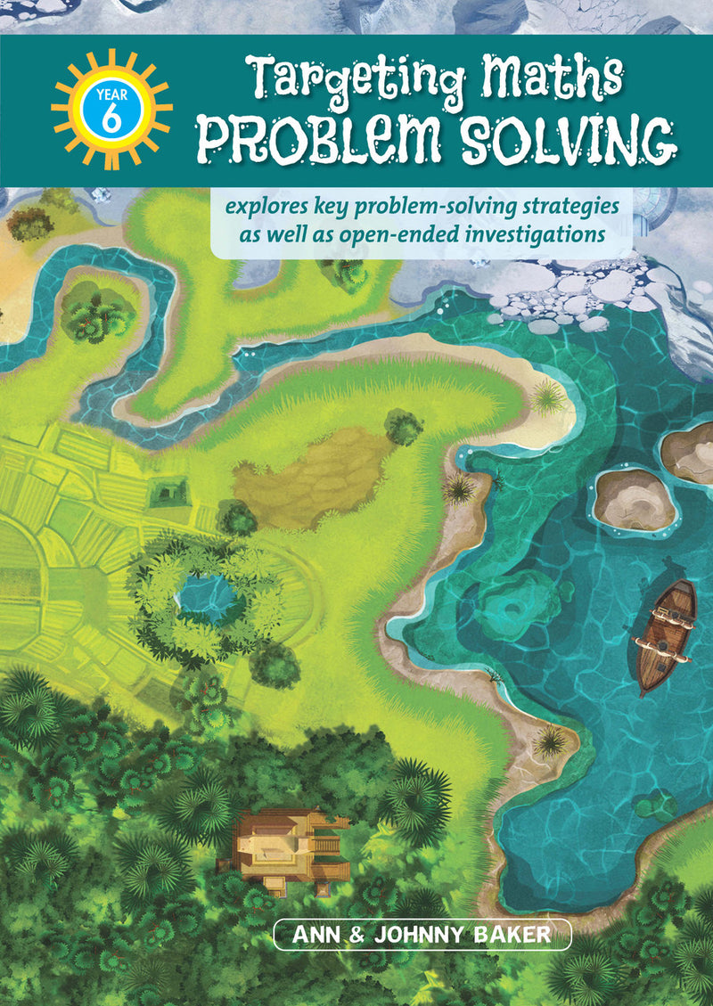 Front cover of Targeting Maths Problem Solving Year 6 from the Pascal Press Targeting series