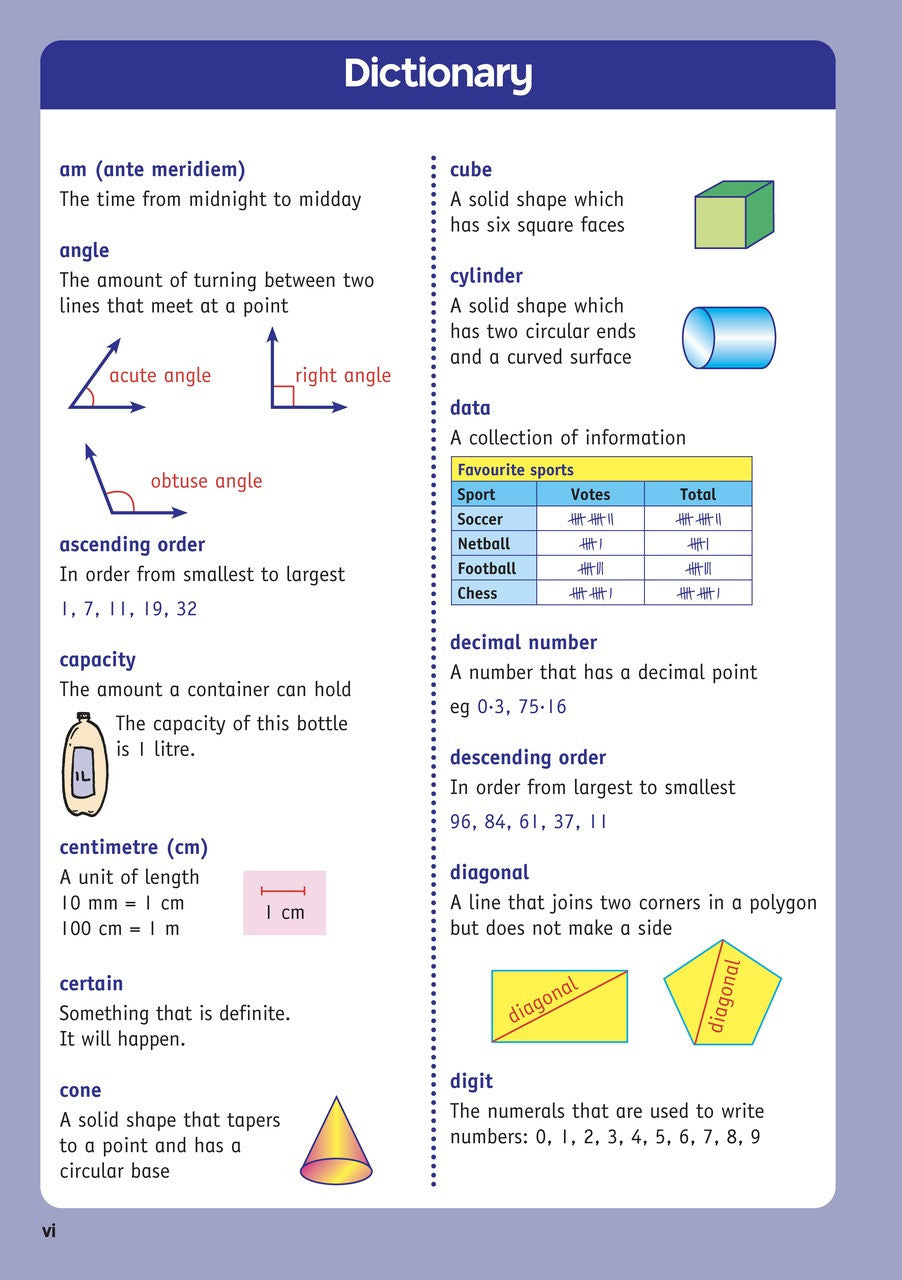 Sample inside page from the Targeting Maths Year 3 Student Book, taken from the publisher product gallery