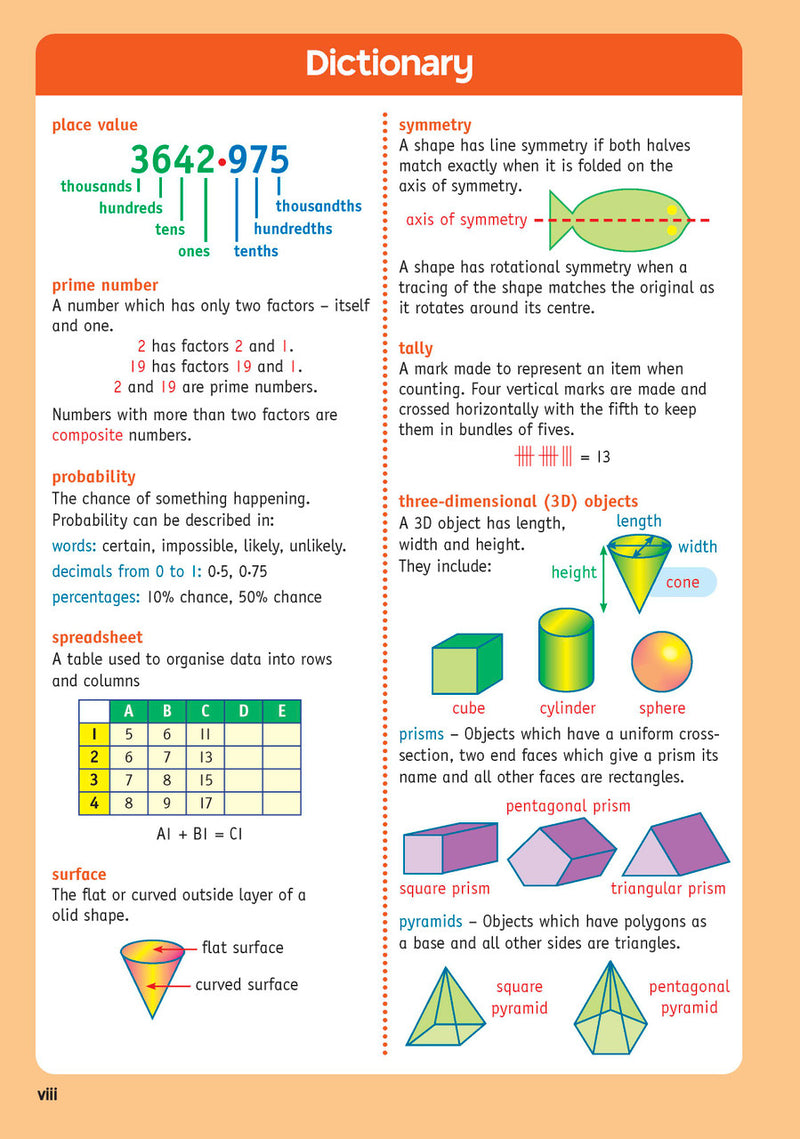 Sample inside page from the Targeting Maths Year 5 Student Book, taken from the publisher product gallery
