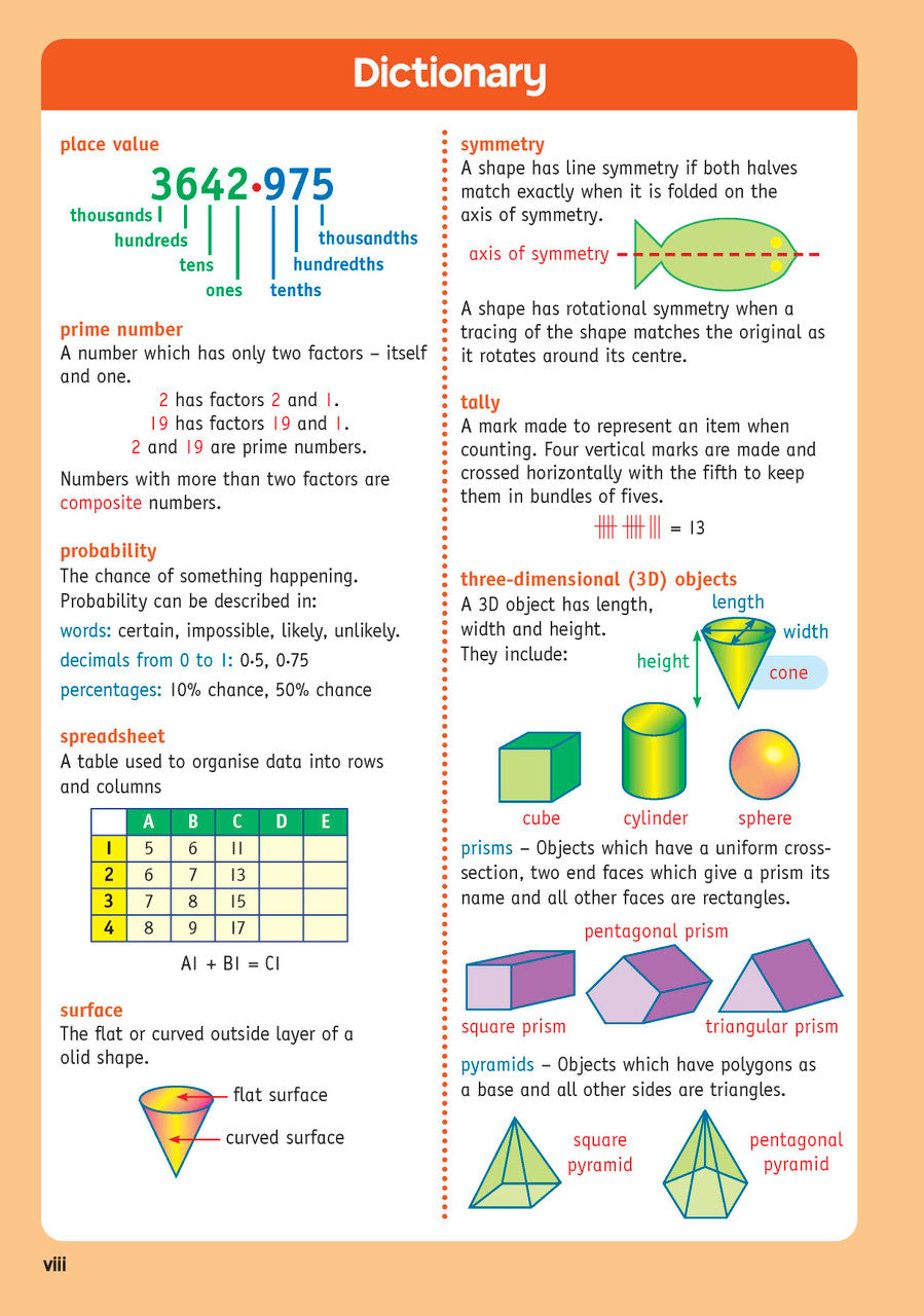 Sample inside page from the Targeting Maths Year 5 Student Book, taken from the publisher product gallery