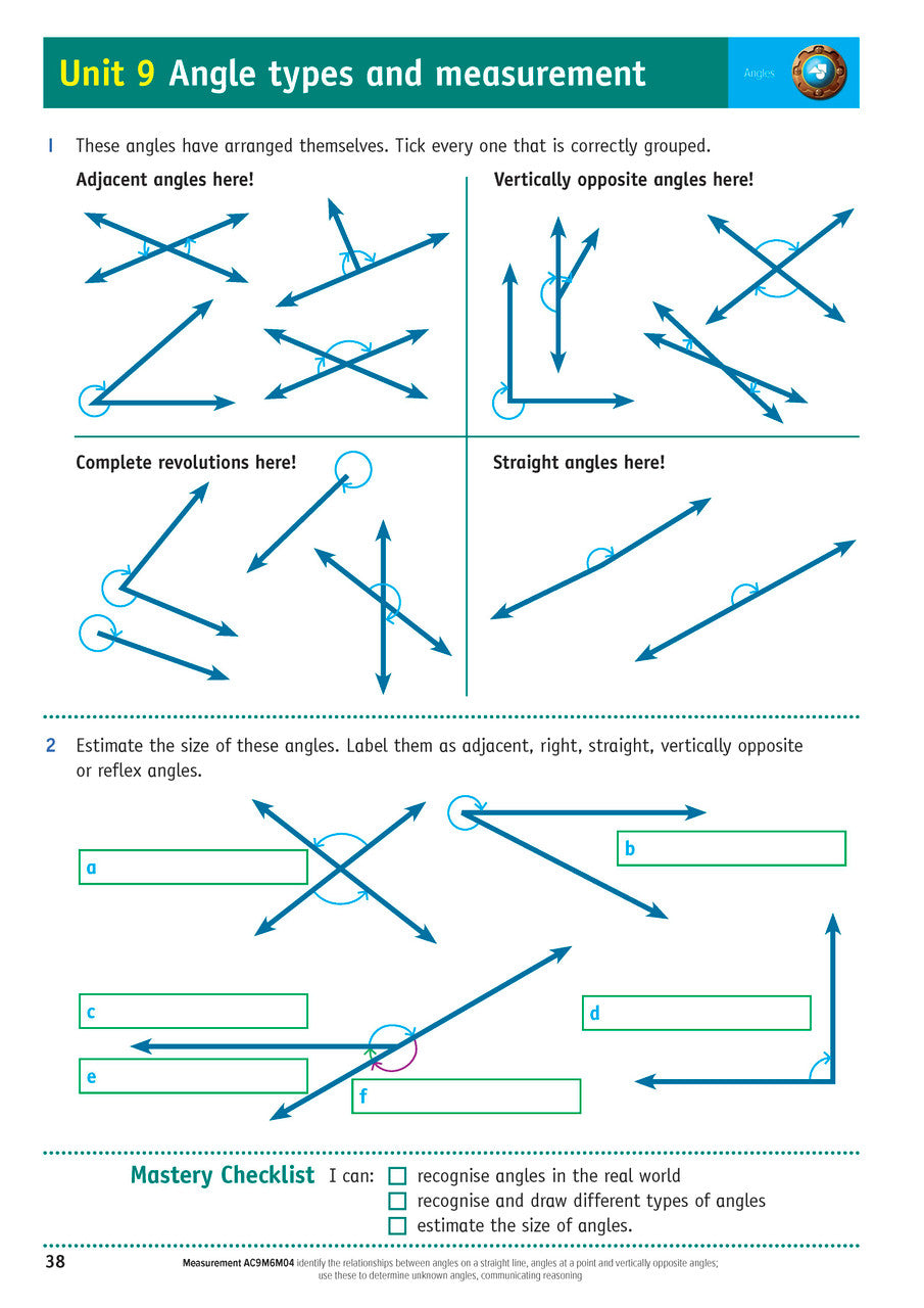 Sample inside page from the Targeting Maths Year 6 Student Book, taken from the publisher product gallery