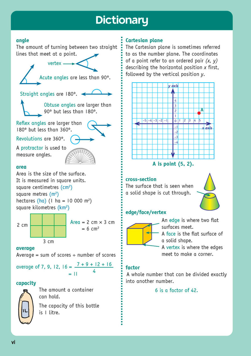 Sample inside page from the Targeting Maths Year 6 Student Book, taken from the publisher product gallery