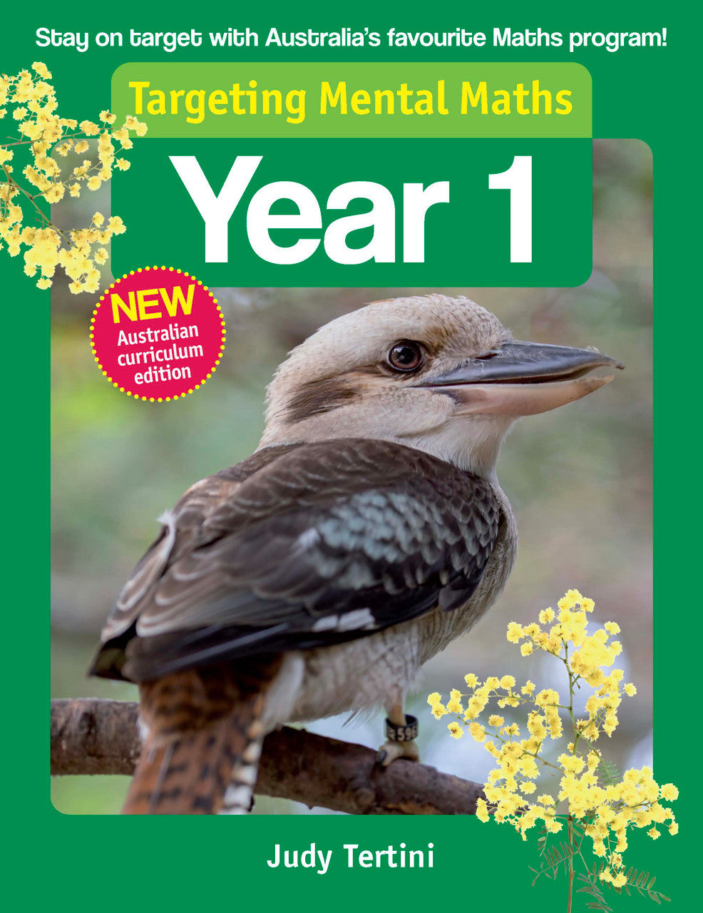 Front cover of the Targeting Mental Maths Year 1 book from Pascal Press, the main product image