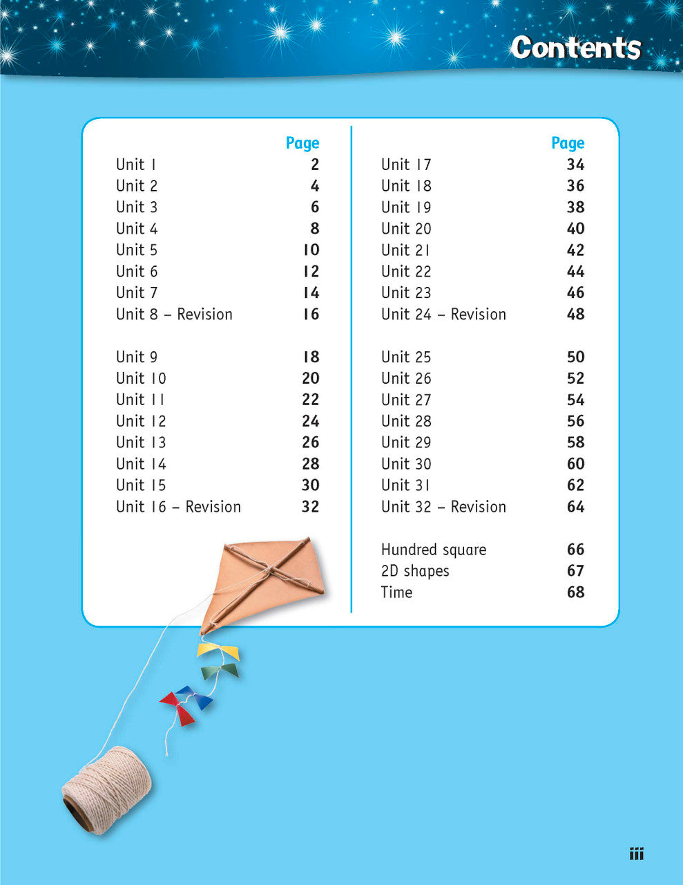 Sample inside page from the Targeting Mental Maths Year 1 book, taken from the publisher product gallery
