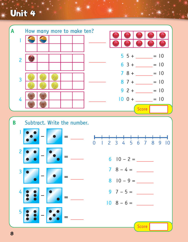 Sample inside page from the Targeting Mental Maths Year 2 2023 Curriculum Edition workbook, taken from the publisher product gallery
