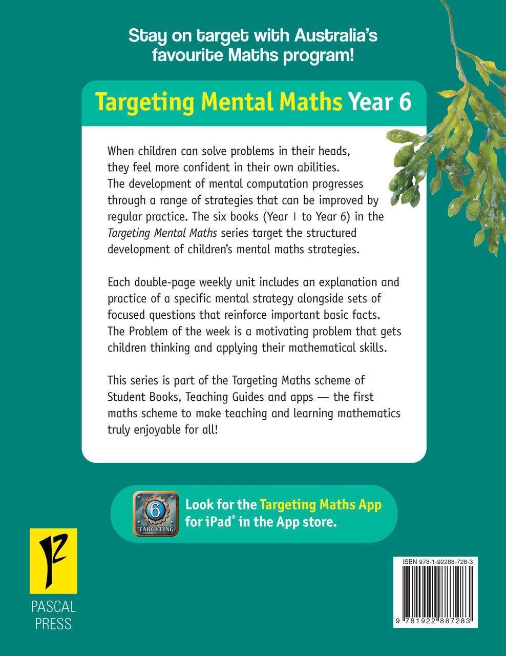 Sample inside page from the Targeting Mental Maths Year 6 2023 Curriculum Edition workbook, taken from the publisher product gallery